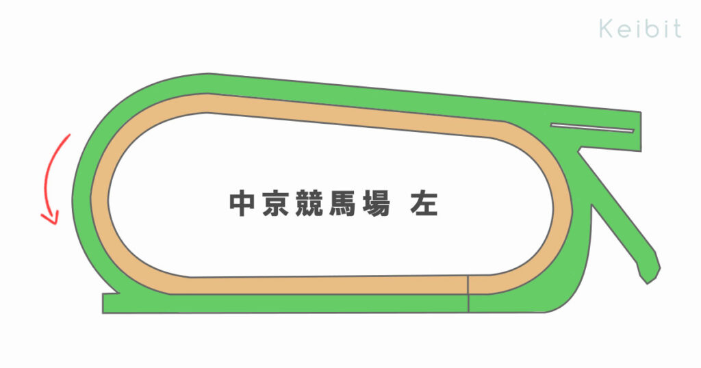 中京競馬場全体図